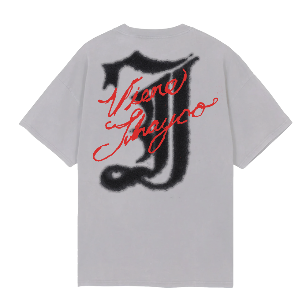 Jhayco Signed Photo Tee Back